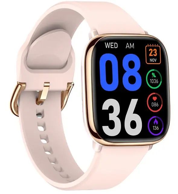 Смарт-годинник Gelius GP-SW014 (Amazwatch GTi) Gold Rose - фото 4