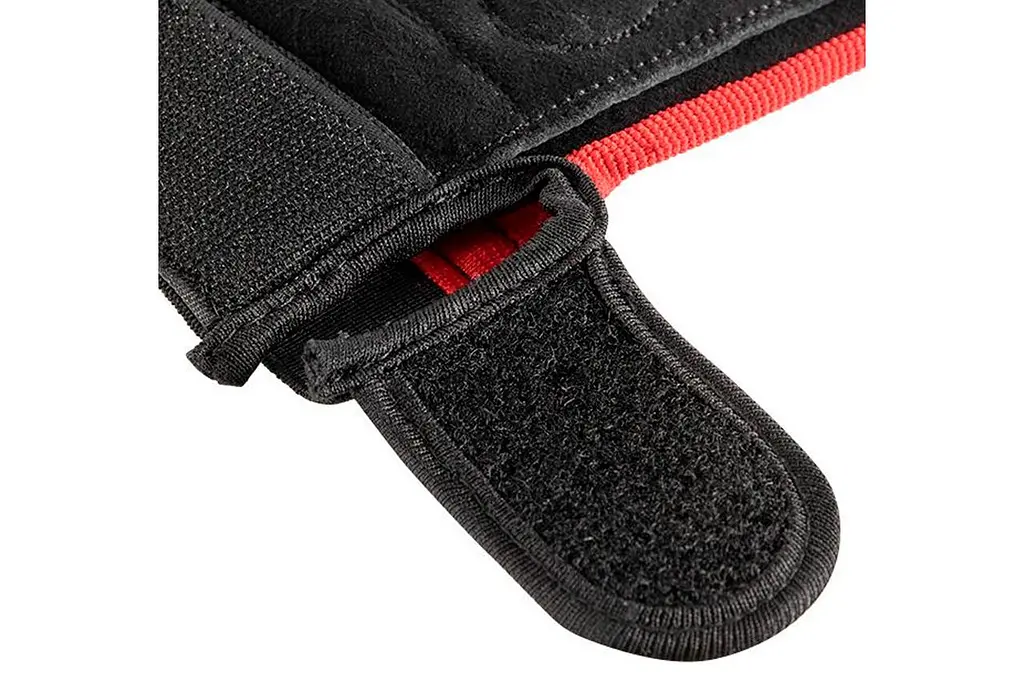 Рукавички захисні робочі без пальців Intertool шкіра козяча вставки спандекс 10" - фото 4