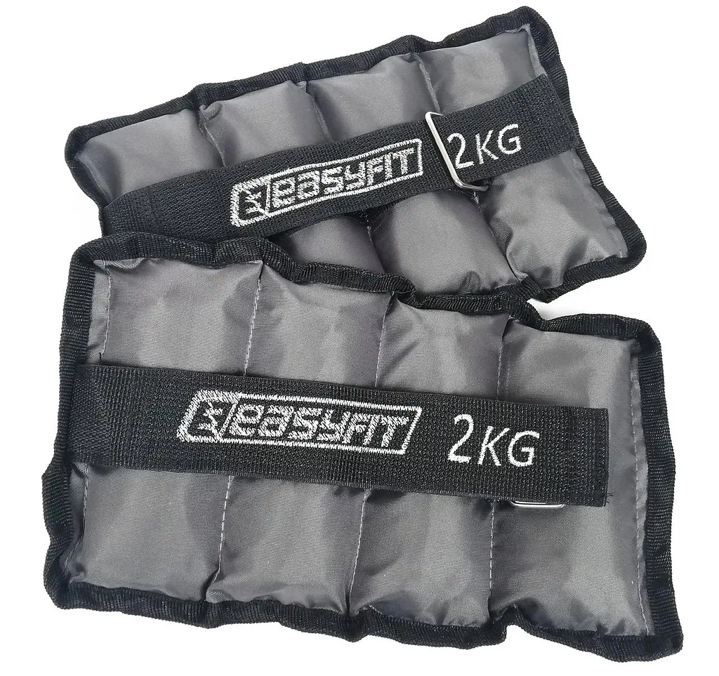 Обтяжувачі для ніг та рук з металом EasyFit Metal 2 кг (пара) (EF-AWTМ-200)