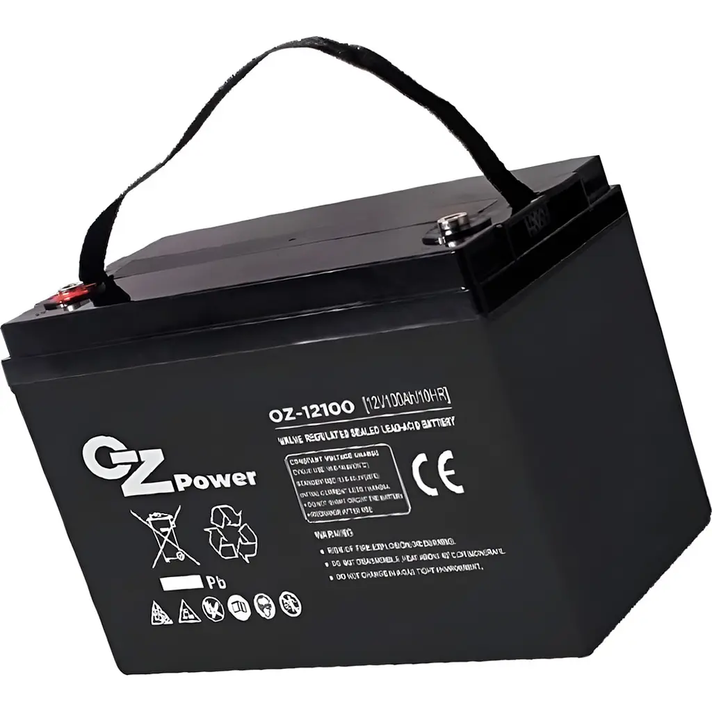 Акумулятор OZ Power AGM 12V [12V/100Ah/1200Wh] [OZ12V100] [112127] - фото 2