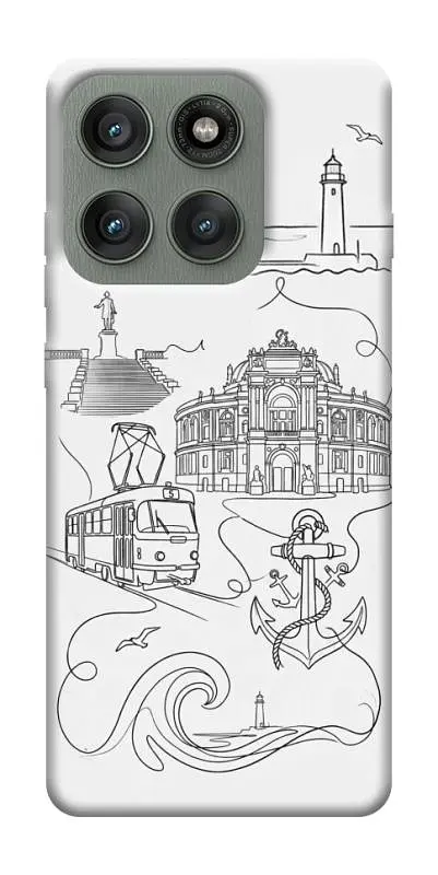 TPU чохол Demsky Odesa spirit для Motorola Edge 60 Pro