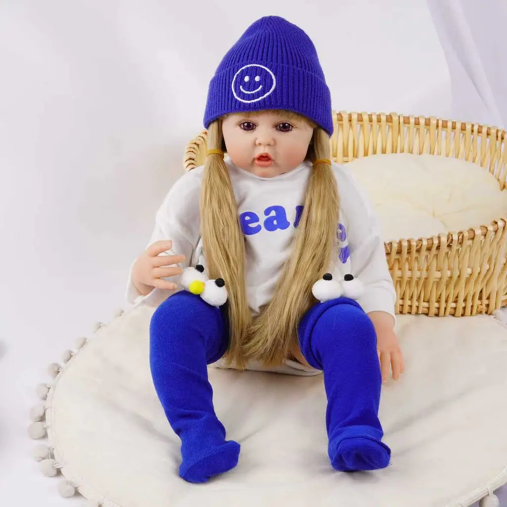 Силіконова колекційна лялька реборн reborn дівчина фібі Reborn Dolls det0018821