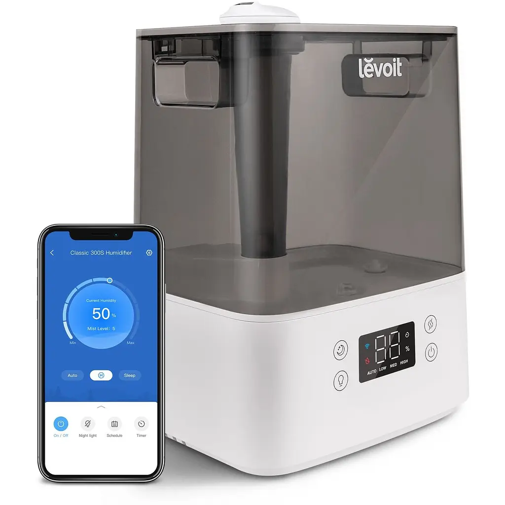 Увлажнитель воздуха Levoit Smart Ultrasonic Humidifier Classic 300S White (HEAPHULVSEU0034) - фото 2