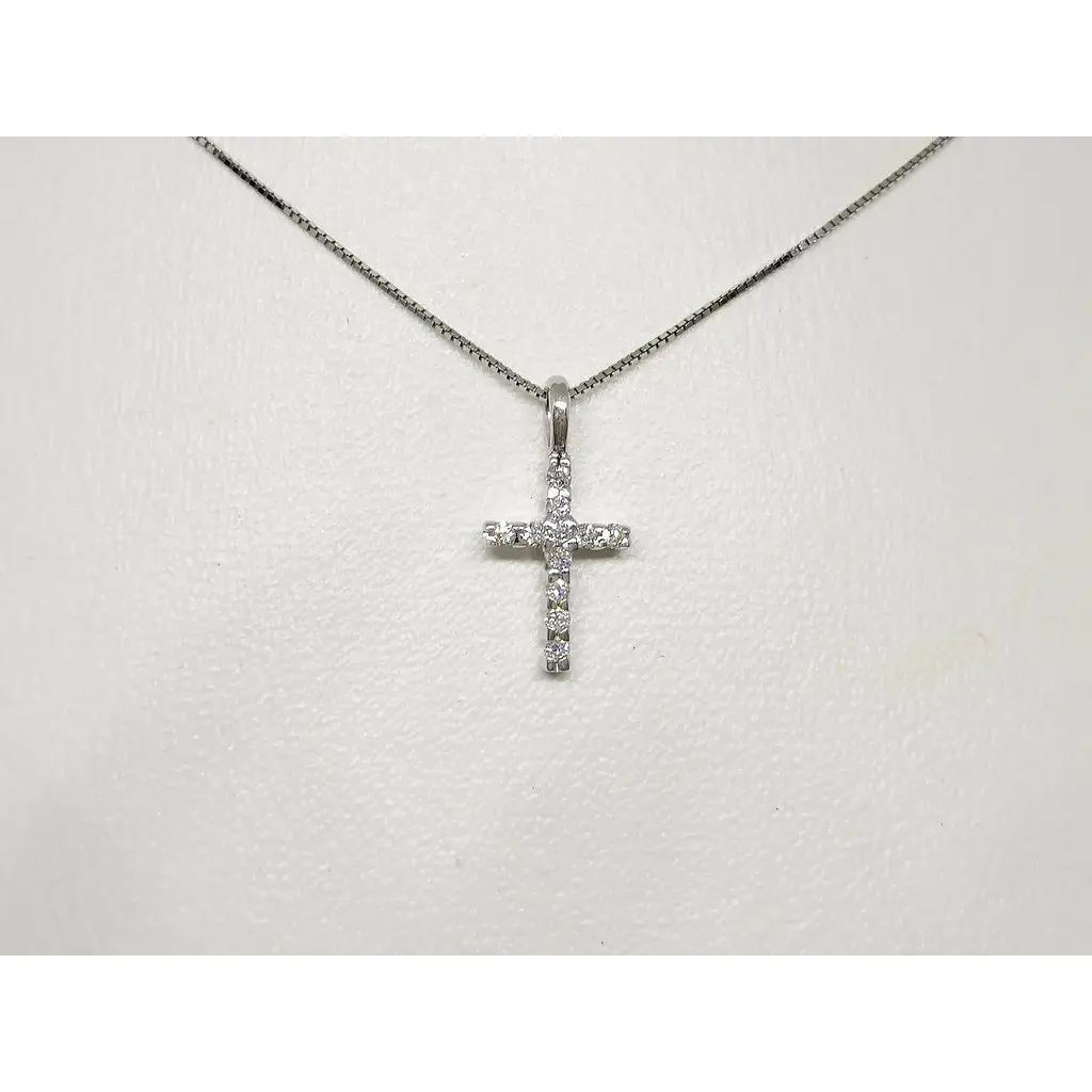 Золоте кольє ЮЗ "Багет" з діамантами. 85070/1 45 - фото 2