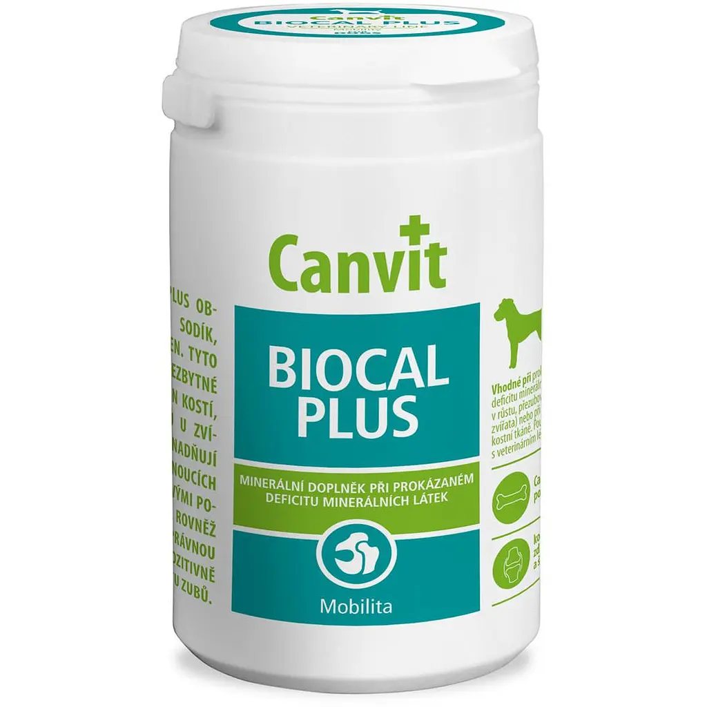 Canvit BIOCAL PLUS for dog 230 г (230 табл) - мінеральна добавка для собак - фото 1