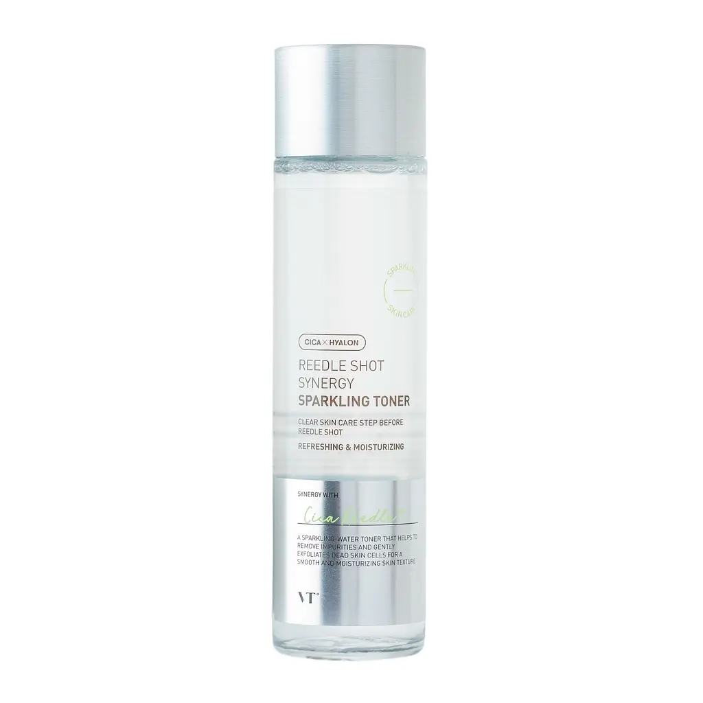 Зволожувальний тонер для обличчя 150 мл VT Cosmetics Reedle Shot Synergy Sparkling Toner