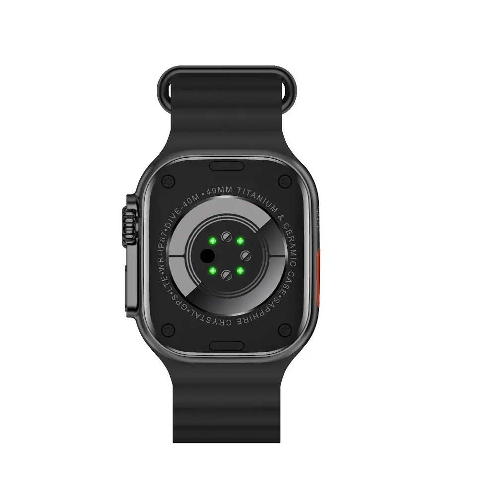 Смарт-годинник W&amp;O X10 Ultra 3 49mm. 300 mAh. IP67 Black - фото 6