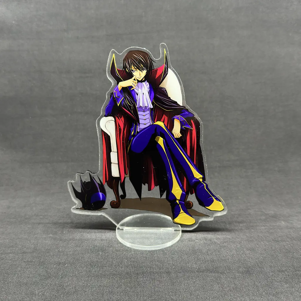 Акрилова колекційна фігурка Чібі Chibi Code Geass - Код Гіас: Повсталий Лелуш (Лелуш Ламперуж) 15 см - фото 2