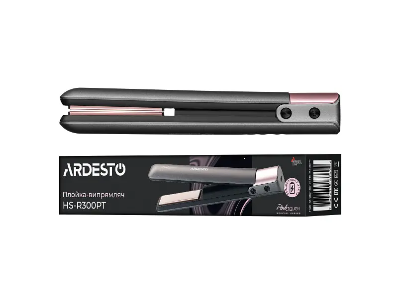 Стайлер Ardesto Pink Touch HS-R300PT - фото 12
