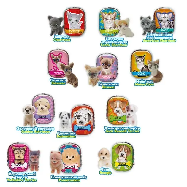 Дисплей фігурок-сюрпризів COOL THINGS серії Puppy Club - НЯВ-ГАВ КОМАНДА PC062-CDU Різнокольоровий   (6900007599757) - фото 2