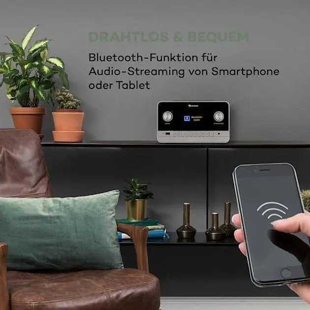 Интернет-радио Auna Connect 150 MKII DAB+/FM/Spotify/BT (10037495) - фото 4