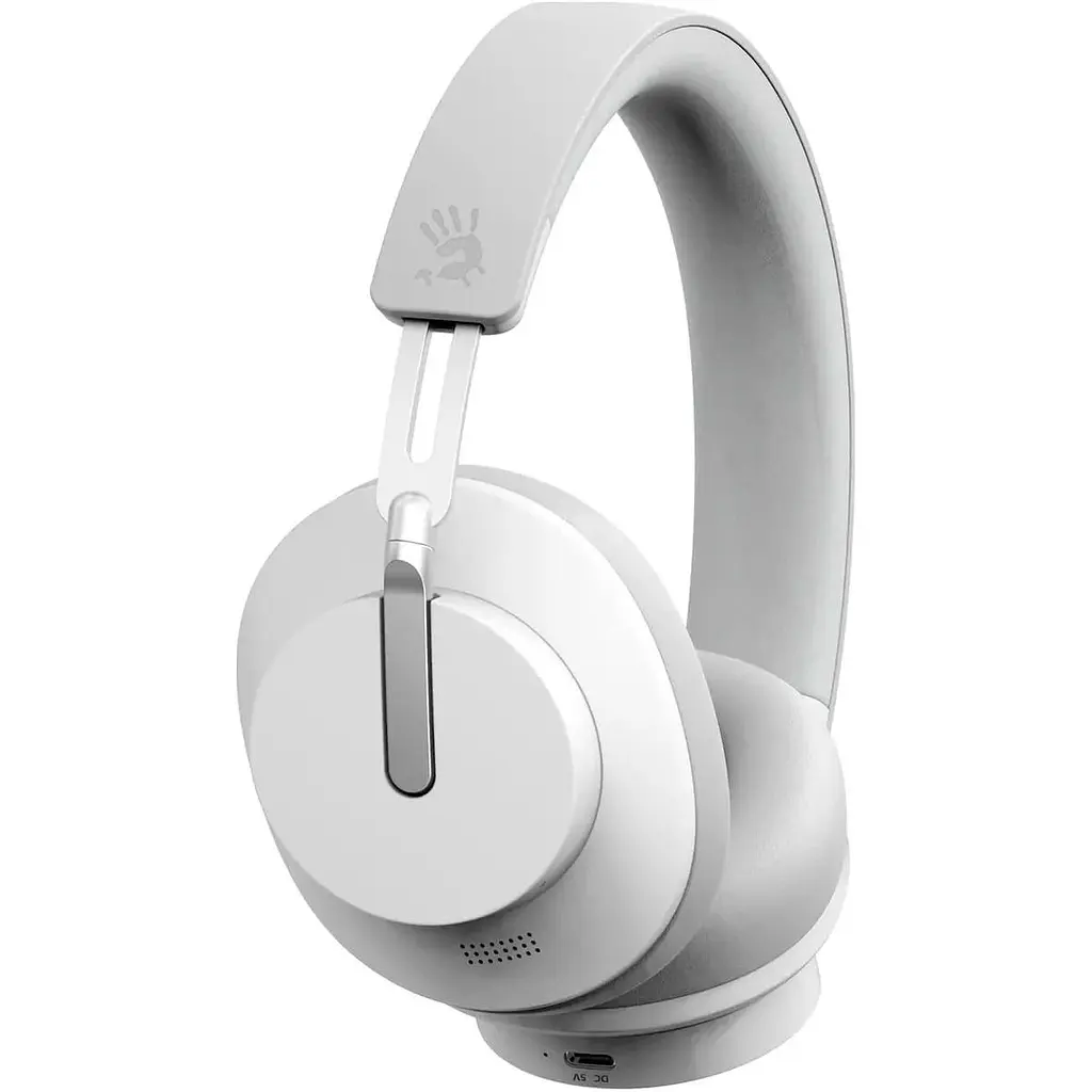 Навушники Bloody A4Tech MH390 Bluetooth v5.3 + 3.5 Jack White (MH390 (White)) - фото 3
