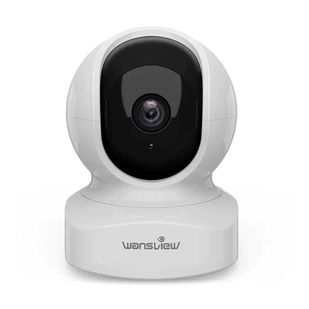 Камера Wansviev, 2K 3Мп, поворот 360°, нічне бачення, двосторонній звук, Alexa