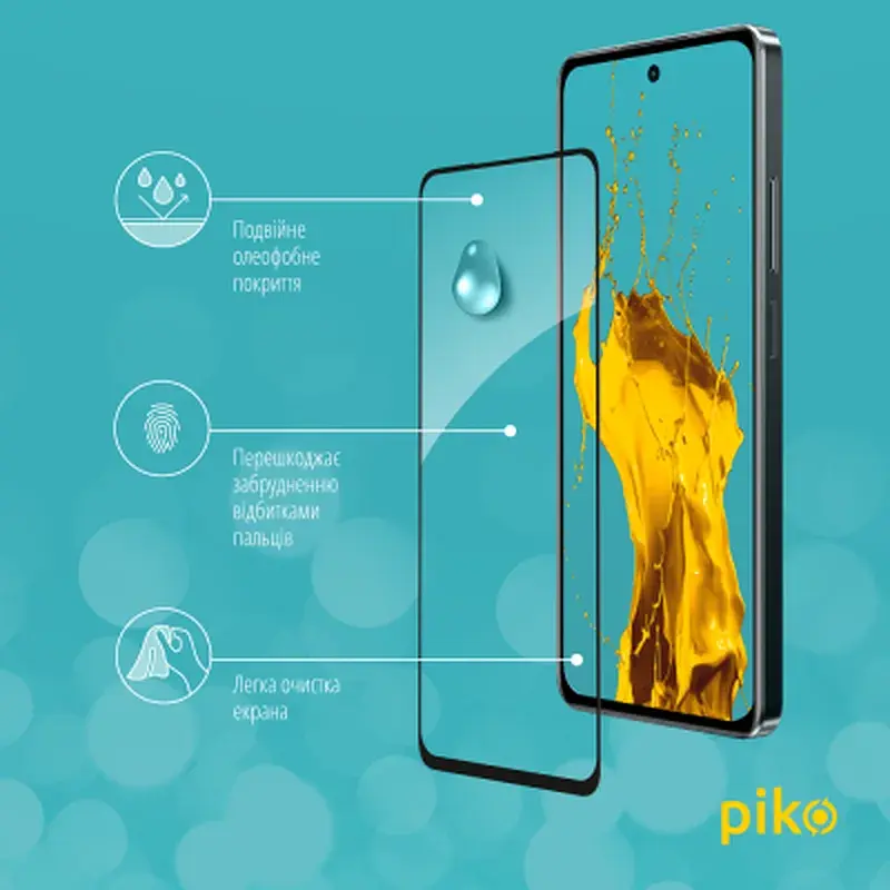 Скло захисне Piko Full Glue Realme C67 Black (1283126590030) - фото 4