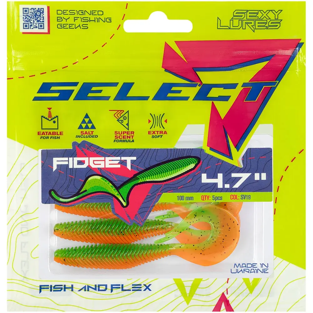 Силікон Select Fidget 4.7" SV19 (5 шт/уп) - фото 2