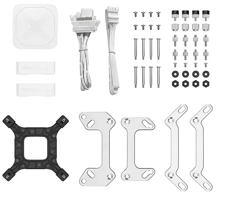 СВО Deepcool LS520 White 1700 AM5 (R-LS520-WHAMNT-G-1) - фото 6