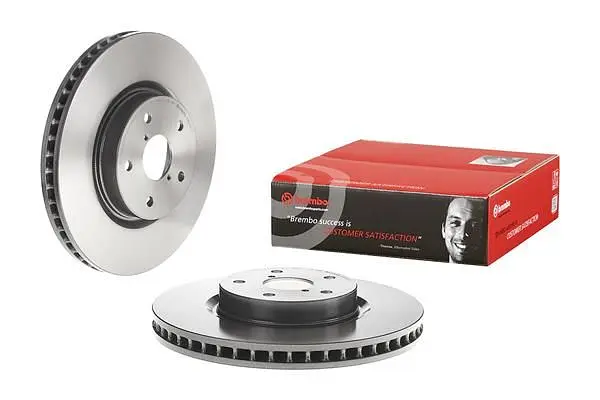 Диск гальмівний вентильований Subaru Levorg I, Outback V, Legacy VI 14-25р Brembo (09.D245.11) - фото 2