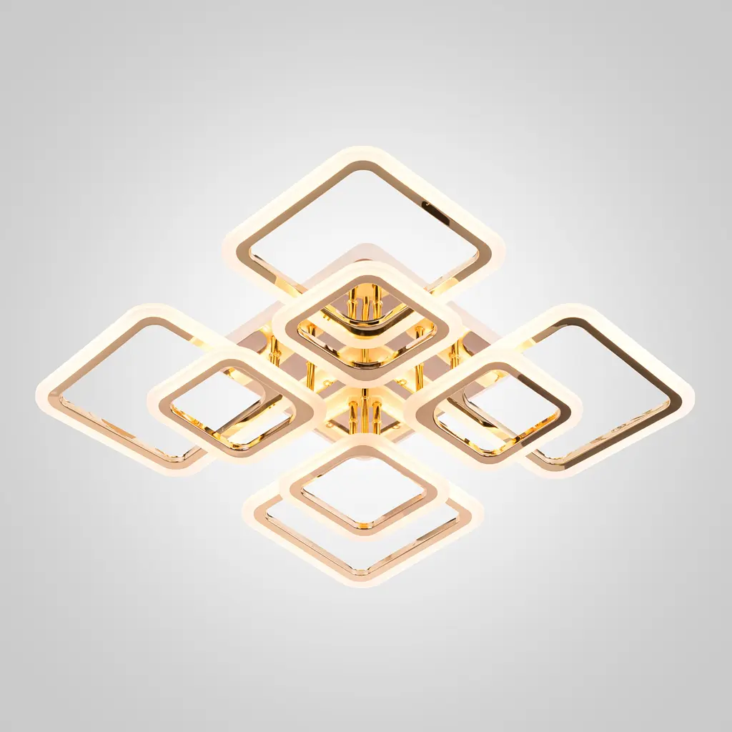 Люстра светодиодная Valeso V K39205-4 4-TL GD с пультом - фото 3