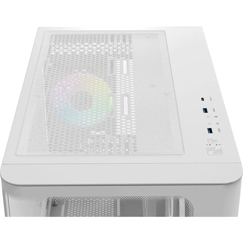 Корпус Ocypus Iota C70 Curve ARGB Digital White (IOTA-C70-WHD400CD-GL) - фото 5