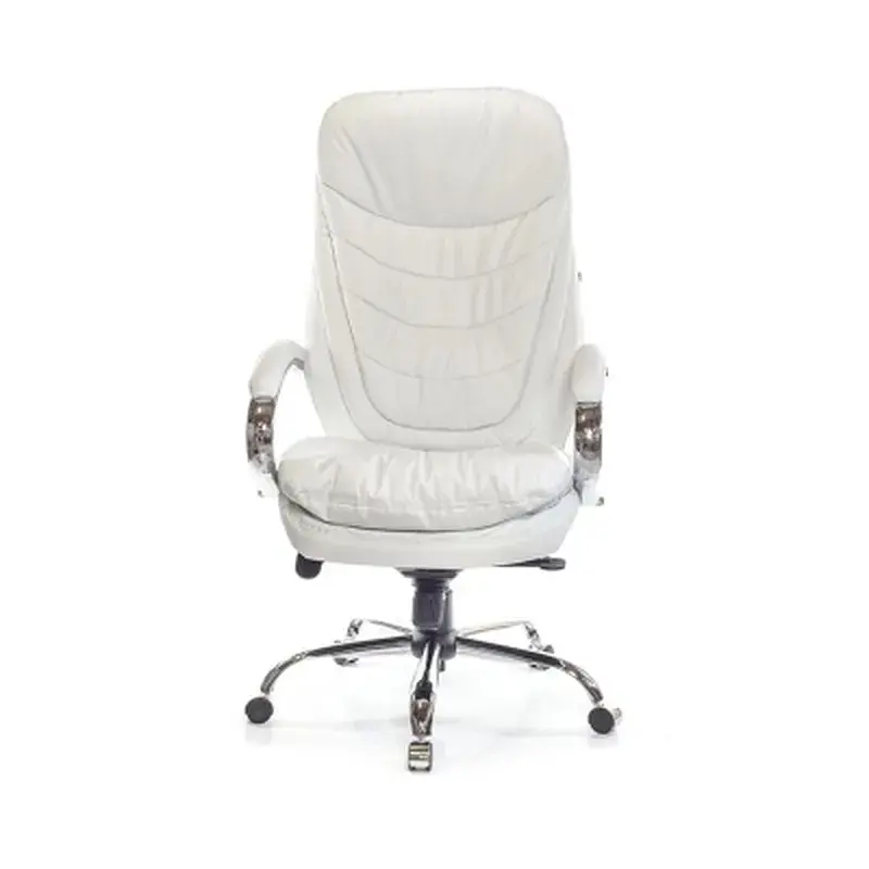 Офісне крісло Аклас Валенсія Soft CH MB Білий (Шкіра Lux LC-W) (10076462) - фото 2