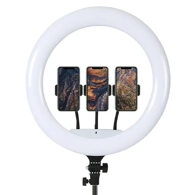 Кільцева світлодіодна лампа Ring Light JL-F348 USB 45 см - фото 2