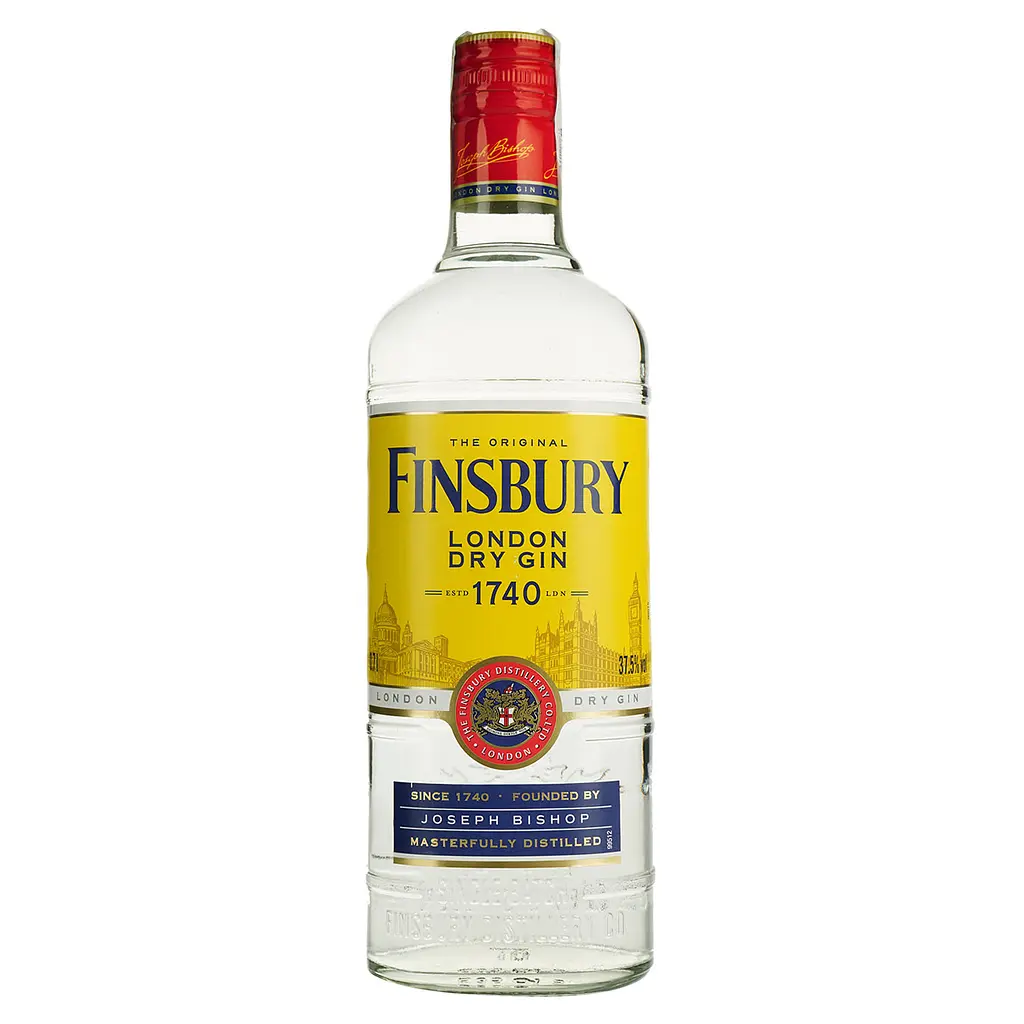 Джин Finsbury London Dry Gin, 37,5%, 0,7 л - фото 2