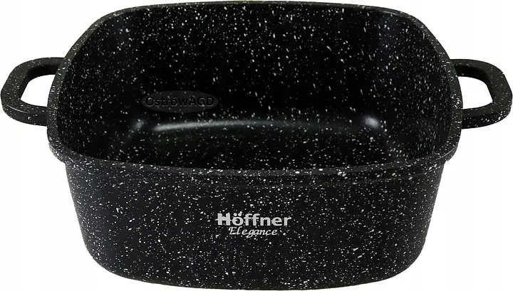 Набор 3 кастрюли с крышками Hoffner HF-7766 аромодифузором мраморным покрытием - фото 4