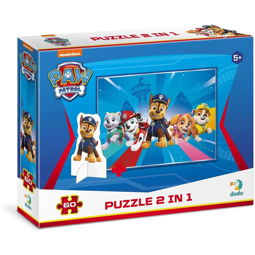Пазл DoDo Paw Patrol, з фігуркою, 60 елементів, (200163) - фото 4