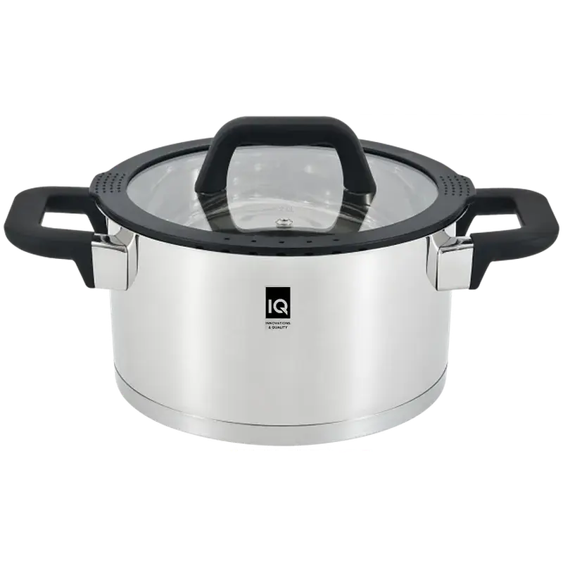 Каструля IQ Be Traditional 18 см (2.5 л) з кришкою IQ-2046-18