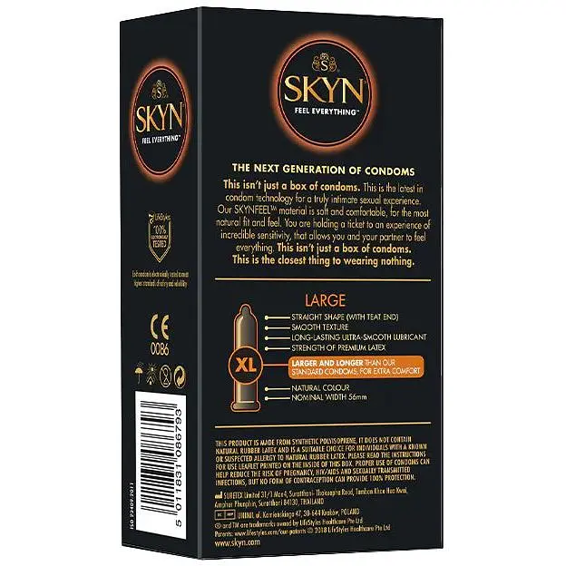 Презервативи безлатексні Skyn Large XL (10 шт.) - фото 2