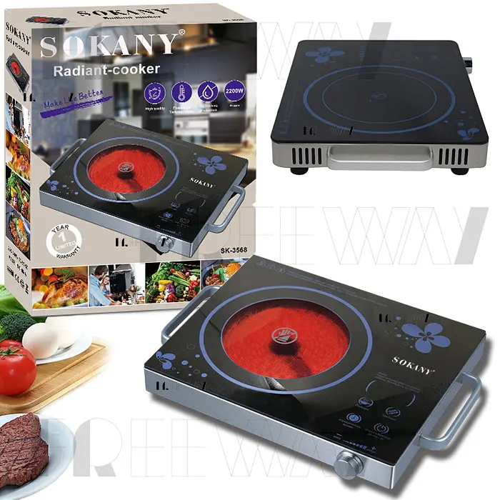 Інфрачервона плита SOKANY SK-3568 з китайським штекером (44494-SK-3568_1151) - фото 3