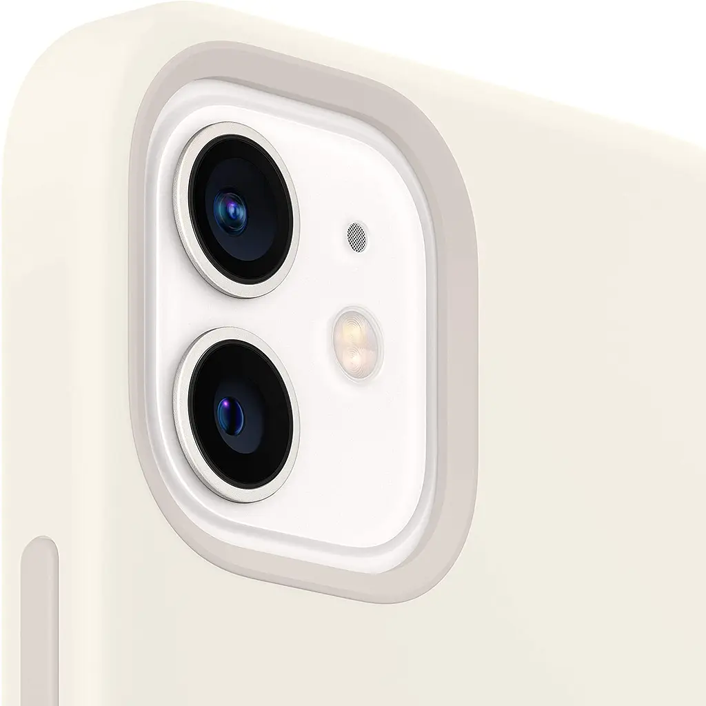 Чохол Silicone Case з MagSafe для Apple iPhone 12/12 Pro (White) ААА [53712] - фото 3