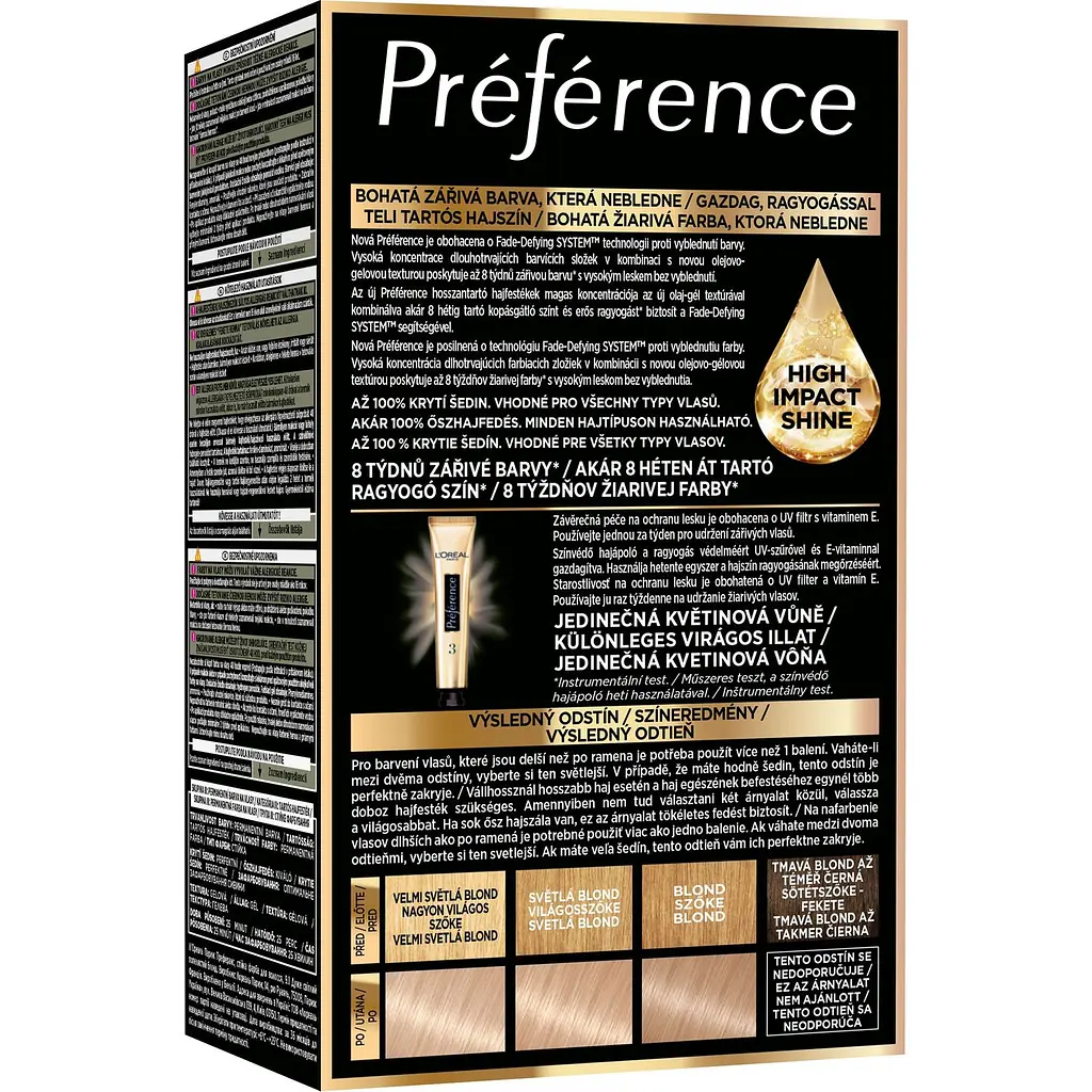 Стійка фарба для волосся L'Oreal Paris Preference 9.1 Viking Light Ash Blonde 174 мл - фото 2