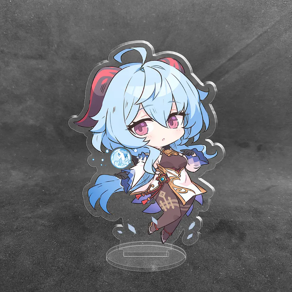 Акрилова колекційна фігурка Геншин Імпакт - Genshin Impact Chibi Гань Юй 10 см - фото 2