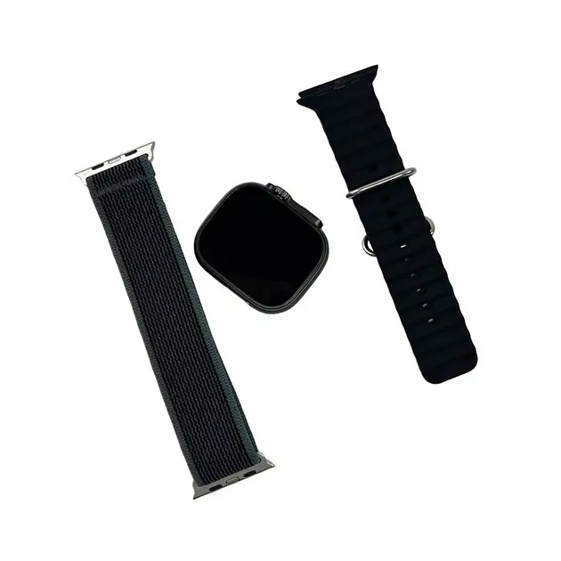 Смарт-часы HK 10 Ultra 3 IP67+Amoled All Black - фото 6