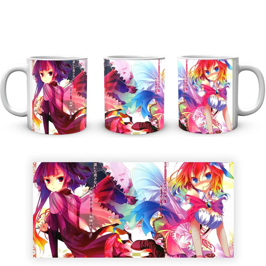 Кухоль GeekLand No Game No Life Без гри немає життя Стефани Зелл NGNL 002.05 330 мл білий - фото 4