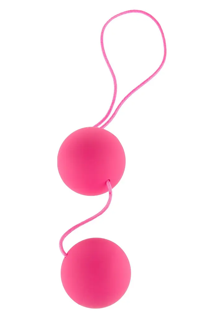 Вагінальні кульки Toy Joy Funky Love, 17 см, рожевий - фото 2