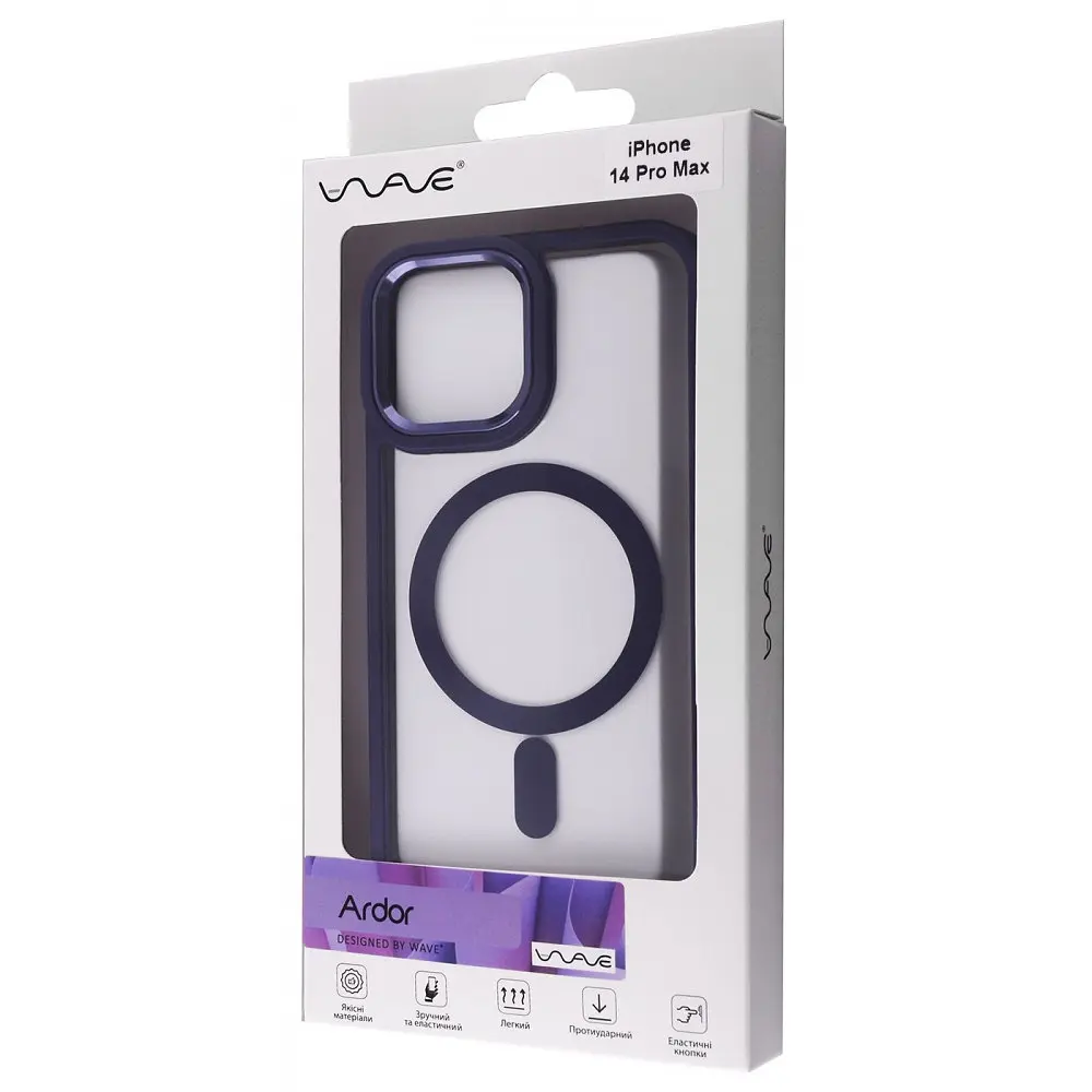 Чохол WAVE Ardor Case with Magnetic Ring iPhone 14 Pro Max в асортименті - фото 2