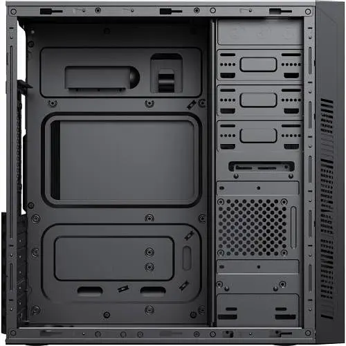 Корпус GameMax MT525-2U3TYC Black без БЖ Mid Tower ATX / Micro ATX / Mini ITX 2хUSB 3.0 Type-C 3x120mm 417x200x425 мм (MT525-2U3TYC-3FAN) - фото 4