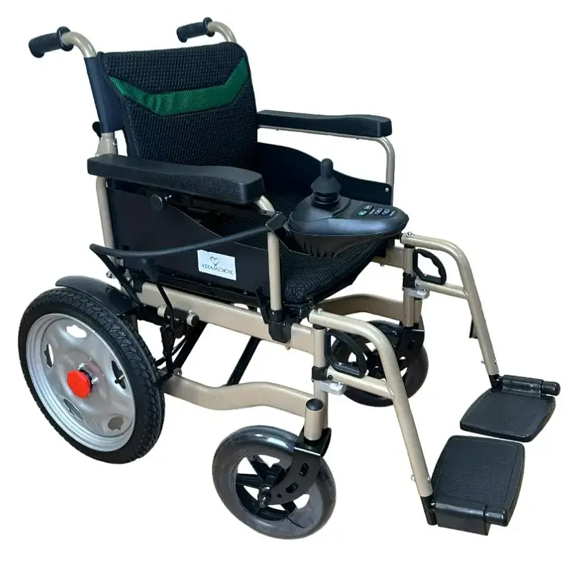 Складная электрическая тележка Vera Medical для людей с ограниченными возможностями весом до 150 кг (VRM-010) - фото 2