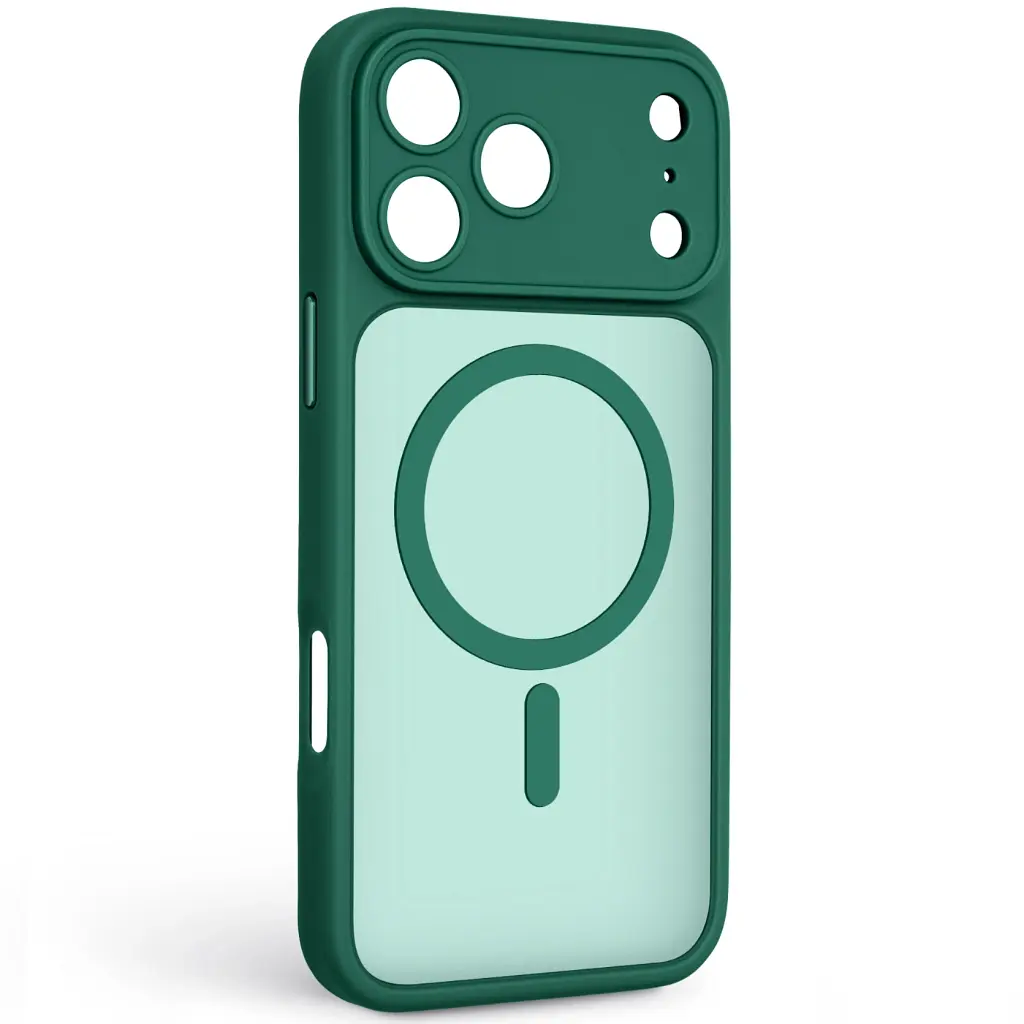 Чохол до мобільного телефона Armorstandart Lush MagCase Apple iPhone 17 Pro Max Dark Green (ARM87500) - фото 2