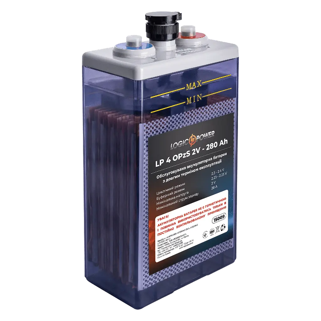 Акумуляторна батарея LP 40OPzS 2V - 280 Ah - фото 2