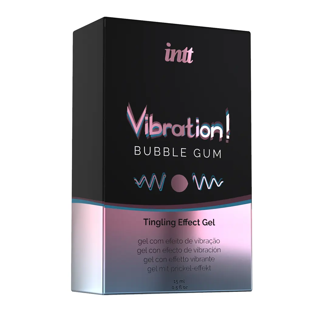 Рідкий вібратор Intt Vibration Bubble Gum (15 мл) - фото 3