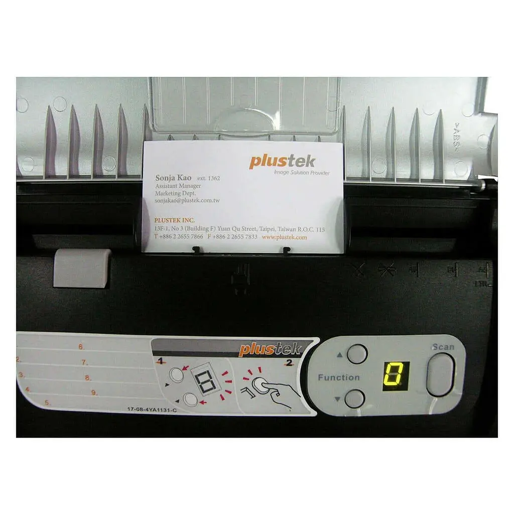 Сканер А4 PlustekSmartOfficePS286Plus(600 dpi, 48 bit, 25 стор/хв, LED,ADF, протяжний,потоковий) - фото 6