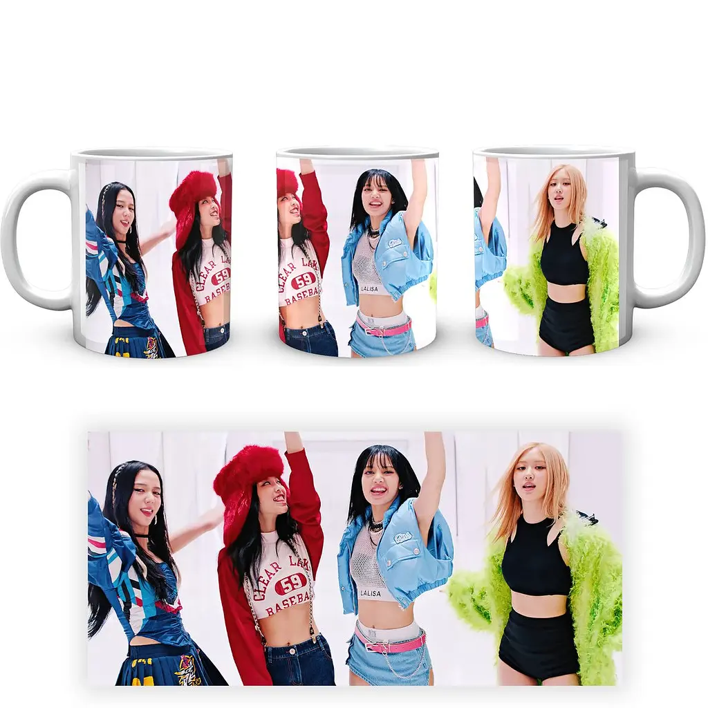 Кухоль GeekLand Blackpink BP 02.36 330 мл білий - фото 4