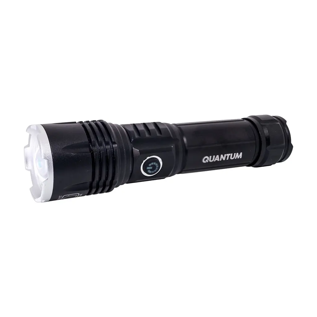 Ліхтар Quantum Solid Highlight 10W LED + дімер з функцією Power Bank (QM-FL1021-CB)