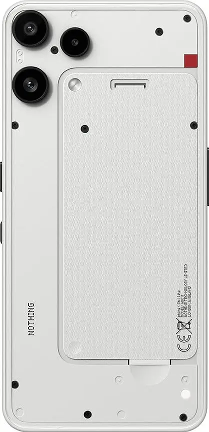 Смартфон Nothing Phone (3a) Lite 8/128GB White - фото 3