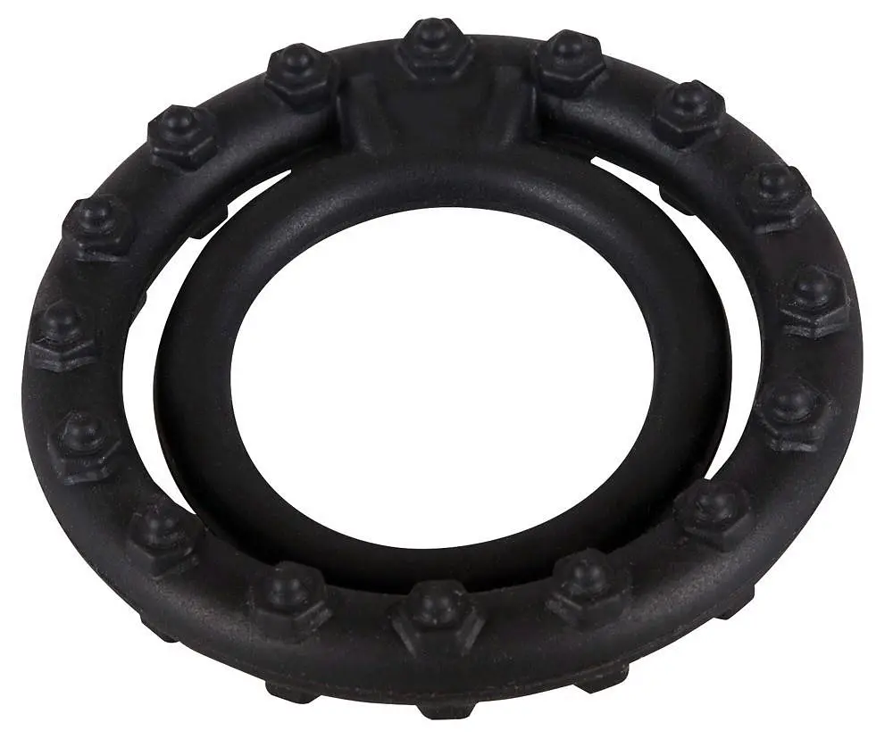 Ерекційне кільце You2Toys Steely Cockring 3.7 см чорний - фото 2