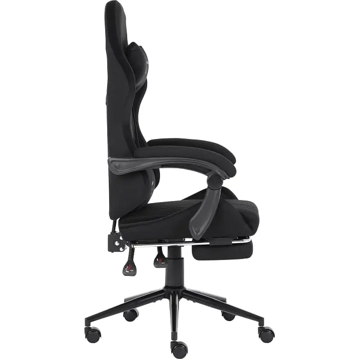 Геймерське крісло GT Racer чорне (X-2324 Fabric Black Suede) - фото 7