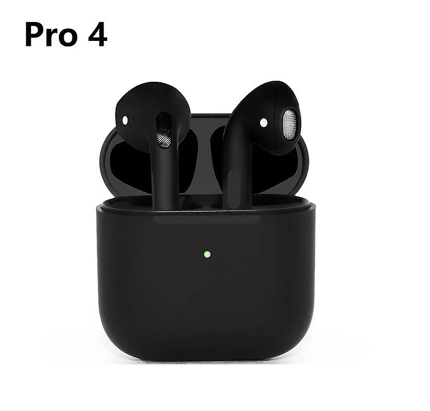 Наушники беспроводные TWS Pods Pro 4 Black (16119) - фото 2